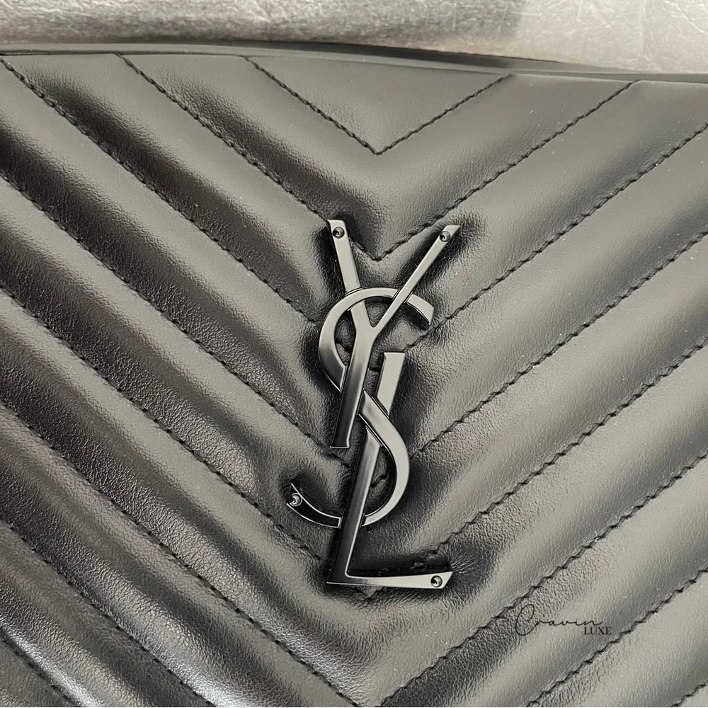 ❌❌SOLD❌❌ New Saint Laurent Lou Camera Bag Black - Picture 4 of 10